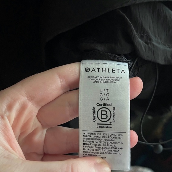 Athleta Charcoal Utility Jacket for Women - Picture 5 of 5